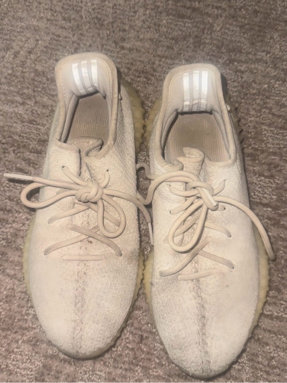 Cream Yeezys *WITH BOX*